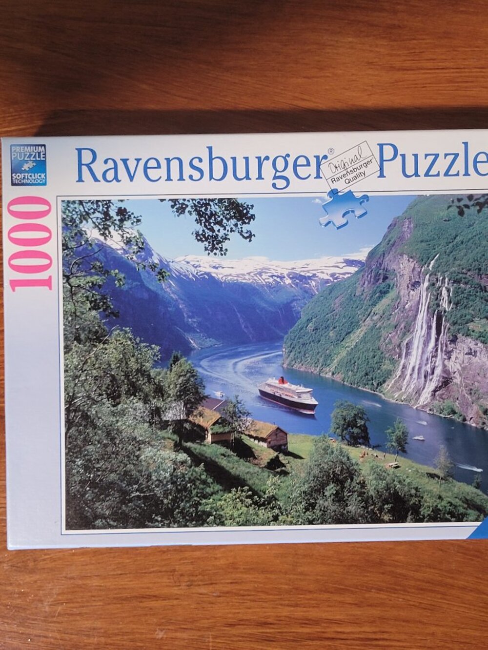 Ravensburger "Norwegian Fjord" 1000 Piece Puzzle